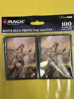 Ultra Pro MTG Murders at Karpov Manor 100ct sleeves Nelly Borca,ImpulsiveAccuser - Image 1