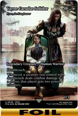 Vayne Carudas Solidor [Fynn, the Fangbearer] ** FOIL ** Through the Ages MTG - Image 1
