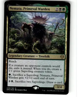 Nemata, Primeval Warden (FOIL NM MTG) Dominaria United Regular - Image 1