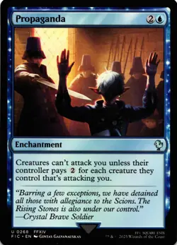 Magic the Gathering FIC Propaganda Regular Uncommon FFXIV 2025 - Image 1