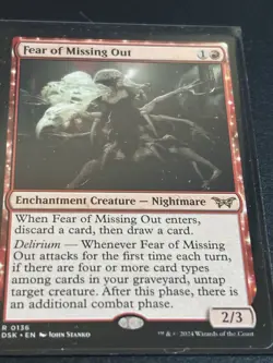 Fear of Missing Out Duskmourn: House of Horror Regular - Image 1