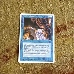 Magic The Gathering MTG Hurkyl's Recall Core Set 4th Edition Regular - Image 1