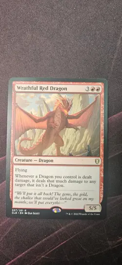 Wrathful Red Dragon Commander Legends: Battle for Baldur's Gate Regular - Image 1