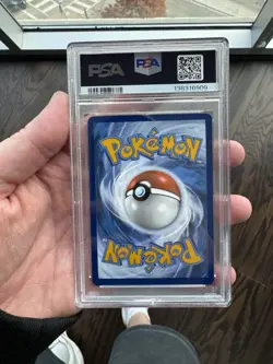 2025 POKEMON WHT EN-WHITE FLARE SPECIAL ILLUSTRATION RARE #166 RESHIRAM EX PSA 9 - Image 2