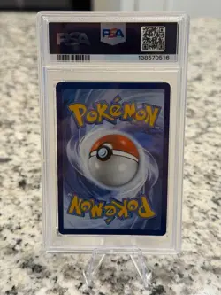 2025 POKEMON WHT EN-WHITE FLARE SPECIAL ILLUSTRATION RARE #166 RESHIRAM EX PSA 9 - Image 2