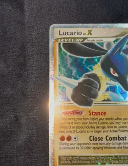 Pokemon Lucario LV.X Diamond & Pearl DP12 Holo Promo - MP - Image 2