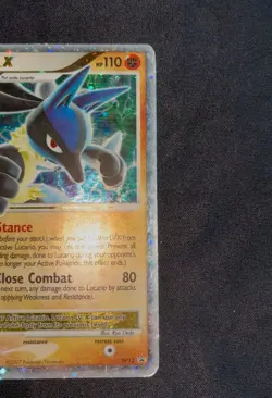 Pokemon Lucario LV.X Diamond & Pearl DP12 Holo Promo - MP - Image 3