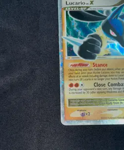 Pokemon Lucario LV.X Diamond & Pearl DP12 Holo Promo - MP - Image 5