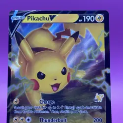 Pikachu V 043/185 Pikachu Stamp #60 Pokemon Battle Academy English NM/MINT - Image 2