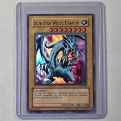 Yu-Gi-Oh! TCG Blue-Eyes White Dragon SKE-001 Super Rare 2004 NM/M - Image 1