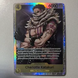 One Piece TCG Charlotte Katakuri SR Starter Deck 7: Big Mom Pirates ST07-003 - Image 1
