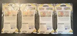 Pokemon Brilliant Stars Sleeved Booster Pack X4 Sealed full art set blister pack - Image 2