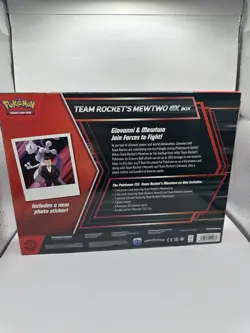 Pokemon TCG Team Rocket's Mewtwo EX Box NEW, FACTORY SEALED - Image 2