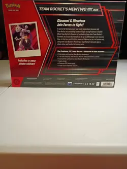 Read Pokemon TCG: Team Rockets Mewtwo Ex Box NEW/FACTORY SEALED - Image 4