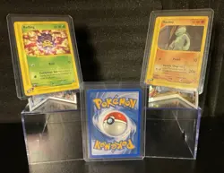 2002-03 Pokemon TCG (3) Card Lot VINTAGE LP/HP Base Set Holo/basic - Image 2
