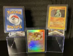 2002-03 Pokemon TCG (3) Card Lot VINTAGE LP/HP Base Set Holo/basic - Image 4