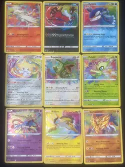 Pokemon TCG Amazing Rare Complete Set (9)Vivid Voltage-Rayquaza,Reshiram.NN-MT - Image 1