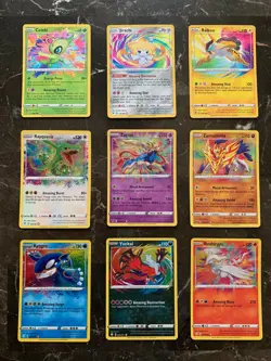 Pokemon Amazing Rare Complete Set Lot Of 9 Vivid Voltage & Shining Fates ALL NM! - Image 1