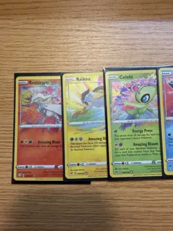 Pokemon Amazing Rare Complete Set Lot Of 9 Vivid Voltage & Shining Fates All NM - Image 2