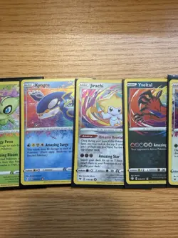 Pokemon Amazing Rare Complete Set Lot Of 9 Vivid Voltage & Shining Fates All NM - Image 3