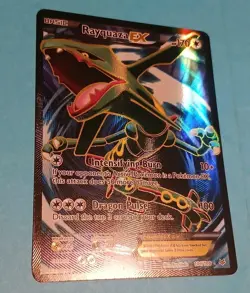 Rayquaza 104/108 EX Full Art Roaring Skies Holo 2015 Pokemon LP Condition - Image 1