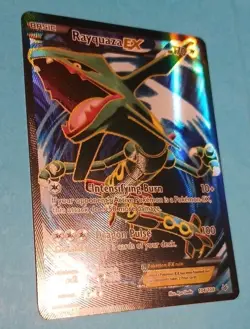 Rayquaza 104/108 EX Full Art Roaring Skies Holo 2015 Pokemon LP Condition - Image 2