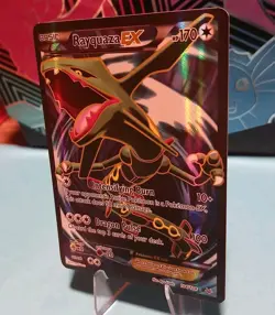 Rayquaza 104/108 EX Full Art Roaring Skies Holo 2015 Pokemon LP Condition - Image 3