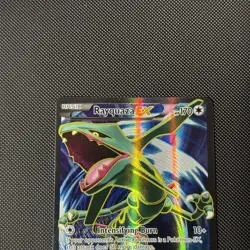 Pokemon Rayquaza EX XY Roaring Skies Full Art Ultra Holo Rare 104/108 - Image 3