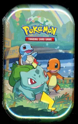 Pokemon TCG Celebrations Kanto Mini Tin Sealed Charmander Bulbasaur Squirtle - Image 1