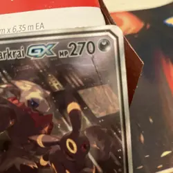 Umbreon & Darkrai GX Tag Team SM241 Alternate Full Art Promo Pokemon *Damaged - Image 2