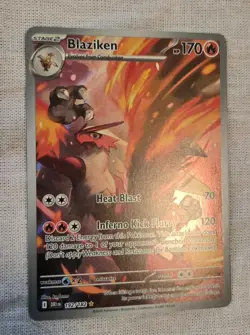 3 Rare Pokemon holo/foil cards - Blaziken, Fuecoco, Wobbuffet GREAT Condition - Image 3