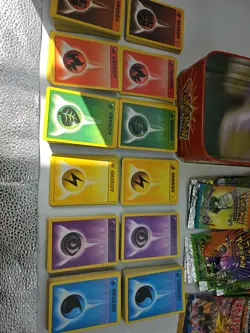 Pokemon TCG Lot- Vintage Energy Card Lot. Base Set 1&2. 1999-2001 Plus Misc Foil - Image 2