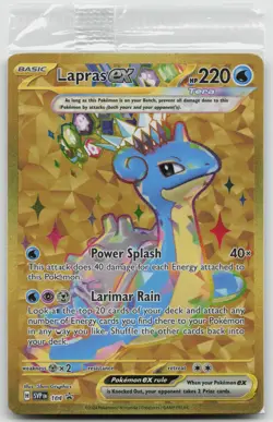 Lapras ex - SEALED Promo Holo SV: Scarlet & Violet Promo Cards SVP164 NM - Image 1