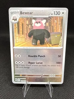 Bewear | 112/132 | Pokemon | Mega Evolution | Reverse Holo | 50% off 2nd Card - Image 1