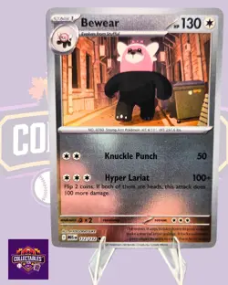 Bewear 112/132 Me01: Mega Evolution Reverse Holo - Pokemon TCG NM FREE SHIPPING - Image 1