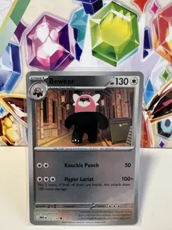 Bewear 112/132 Common Reverse Holo - Pokemon TCG Mega Evolution - NM - Image 1