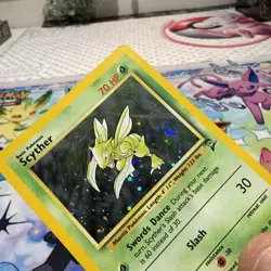 Scyther 17/130 - Base Set 2 Holo - Vintage Pokemon TCG WOTC - HP/MP - Image 5