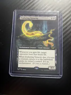 Enduring Tenacity (Extended Art) [Duskmourn: House of Horror] Near Mint - Image 1