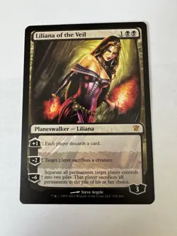 Magic The Gathering Liliana of the Veil 105/264 (Innistrad) - Image 1