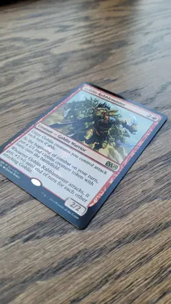 * * 1x FOIL Goblin Rabblemaster x1 * * M15 Buy A Box Promo MTG NM Near Mint - Image 3