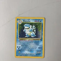 Pokemon TCG Blastoise Base Set 2 Holo Unlimited Rare Card 2 /130 LP Condition - Image 1