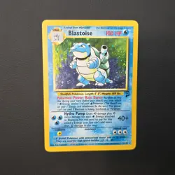 Pokemon Base Set 2 Blastoise Holo Rare Card 2/130 - MP - Image 1