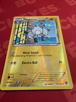 Magneton 44/135 Pokemon Black & White Plasma Storm 2012 Reverse Holo MP - Image 2