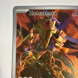 Zamazenta 201/182 IR Illustration Rare Holo Pokemon 2025 Destined Rivals LP-NM - Image 2