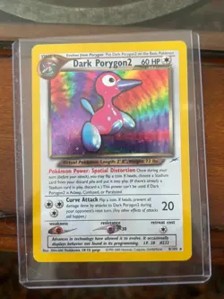 Pokemon Dark Porygon2 Neo Destiny Holo Rare 8/105 60 HP Unlimited English - Image 1