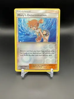 POKEMON MISTY'S DETERMINATION 62/68 REVERSE HOLO HIDDEN FATES NEAR MINT - Image 1