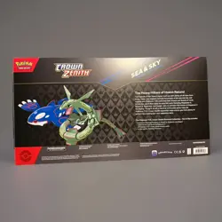 Pokemon TCG: Crown Zenith Sea and Sky Premium Collection Box - 14 Packs 4 Promos - Image 2