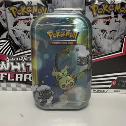 Pokemon TCG Galar Pals Mini Tins K19 XY Evolutions Factory Sealed NEW - Image 1