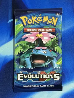 Pokemon 2016 XY Evolutions Booster Pack Venusaur Art Nm Mint M Charizard Ex - Image 1