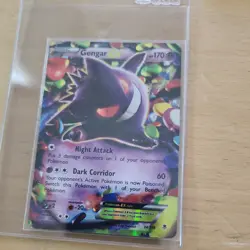Pokemon Gengar EX Ultra Rare Holo 34/119 XY - Phantom Forces 170 HP - Image 1